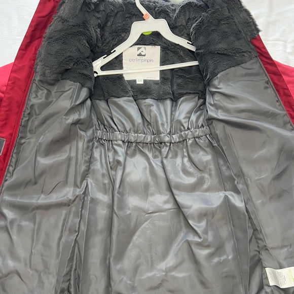 Perlimpinpin girls winter coat size 6 - Picture 4 of 7